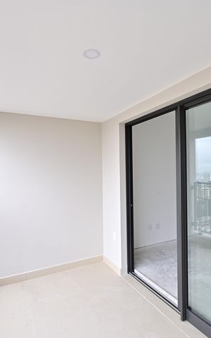 Studio para alugar com 28m², 1 quarto e sem vagaVaranda