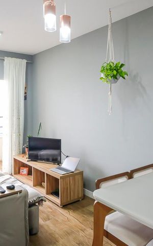 Apartamento à venda com 42m², 1 quarto e 1 vagaSala