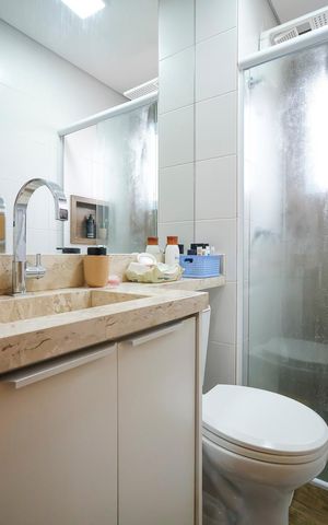 Apartamento à venda com 42m², 1 quarto e 1 vagaBanheiro