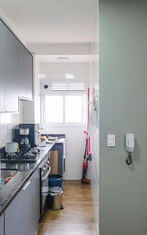 Apartamento à venda com 42m², 1 quarto e 1 vagaCozinha