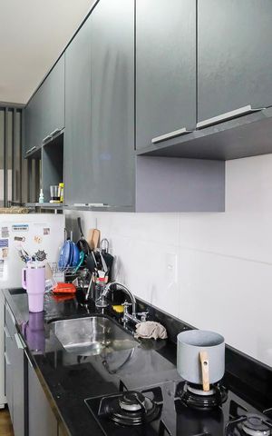 Apartamento à venda com 42m², 1 quarto e 1 vagaCozinha