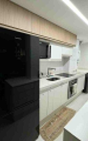 Apartamento à venda com 64m², 2 quartos e 1 vagaCozinha