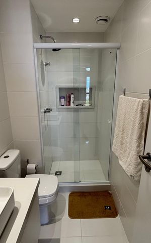 Apartamento à venda com 80m², 2 quartos e 1 vaga Apartamento à venda com 80m², 2 quartos e 1 vagaBanheiro do Quarto 1