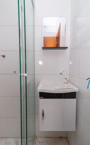 Apartamento para alugar com 58m², 2 quartos e sem vagaBanheiro