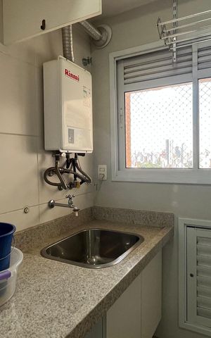Apartamento à venda com 125m², 3 quartos e 2 vagas Apartamento à venda com 125m², 3 quartos e 2 vagasÁrea de Serviço