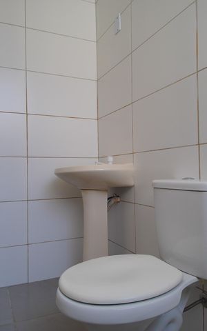 Casa para alugar com 115m², 2 quartos e 3 vagasBanheiro