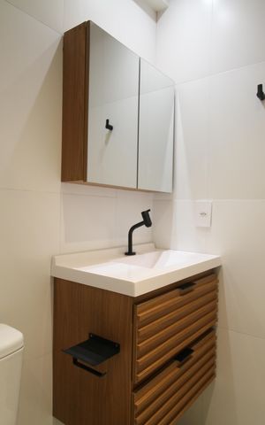 Apartamento à venda com 27m², 1 quarto e 1 vagaBanheiro