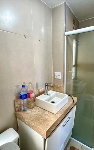 Apartamento à venda com 63m², 3 quartos e 1 vaga Apartamento à venda com 63m², 3 quartos e 1 vagaBanheiro