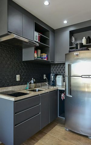 Apartamento à venda com 35m², 1 quarto e 1 vagaCozinha