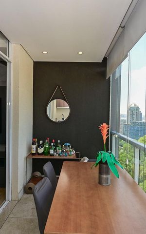 Apartamento à venda com 35m², 1 quarto e 1 vagaVaranda