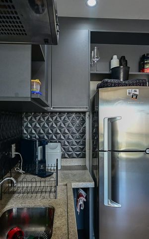 Apartamento à venda com 35m², 1 quarto e 1 vagaCozinha