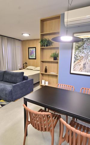 Apartamento à venda com 38m², 1 quarto e 1 vaga