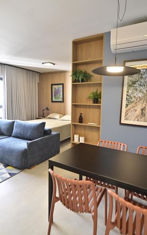 Apartamento à venda com 38m², 1 quarto e 1 vaga