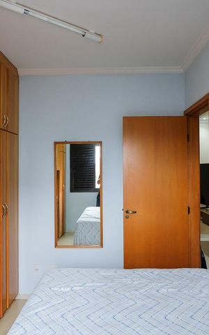 Apartamento à venda com 100m², 3 quartos e 2 vagasQuarto 2