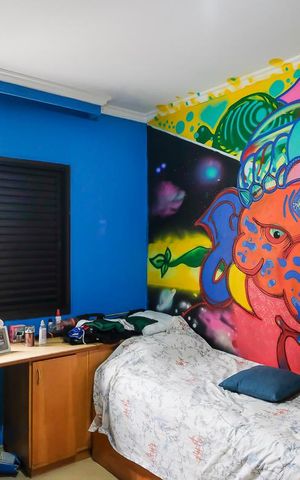 Apartamento à venda com 100m², 3 quartos e 2 vagasQuarto 1