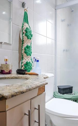 Apartamento à venda com 100m², 3 quartos e 2 vagasBanheiro social