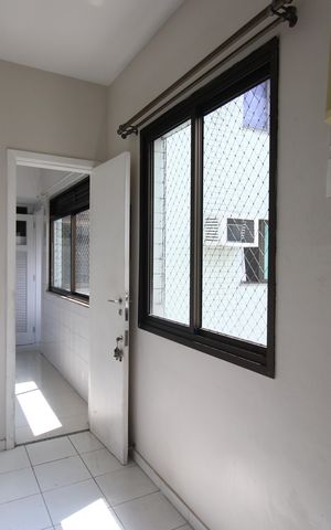 Apartamento à venda com 145m², 3 quartos e 2 vagasÁrea de serviço - Quarto/escritório