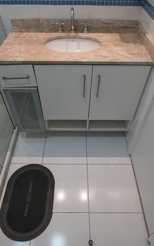 Apartamento à venda com 165m², 3 quartos e 2 vagasBanheiro da Suite 1