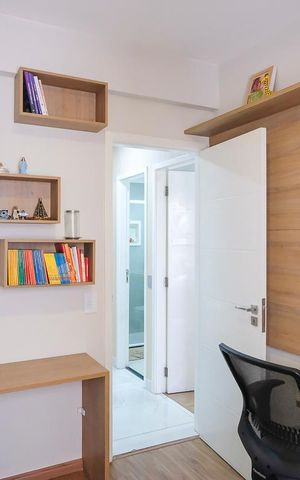 Apartamento à venda com 83m², 3 quartos e 2 vagasQuarto 2