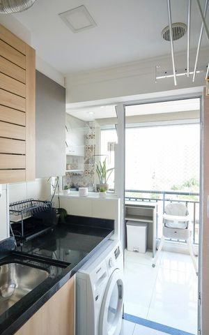 Apartamento à venda com 83m², 3 quartos e 2 vagasÁrea de serviço