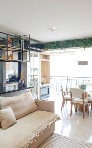 Apartamento à venda com 83m², 3 quartos e 2 vagasSala