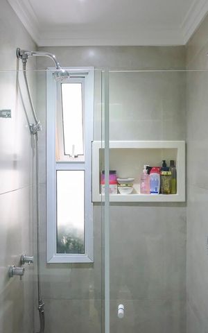 Apartamento à venda com 83m², 3 quartos e 2 vagasBanheiro da suíte