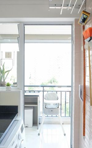 Apartamento à venda com 83m², 3 quartos e 2 vagasÁrea de serviço