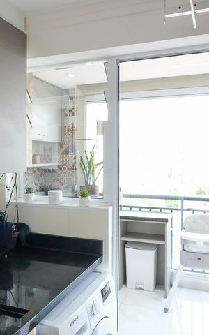 Apartamento à venda com 83m², 3 quartos e 2 vagasÁrea de serviço