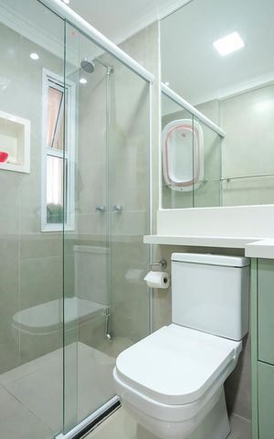 Apartamento à venda com 83m², 3 quartos e 2 vagasBanheiro social