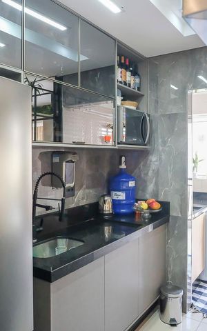 Apartamento à venda com 83m², 3 quartos e 2 vagasCozinha