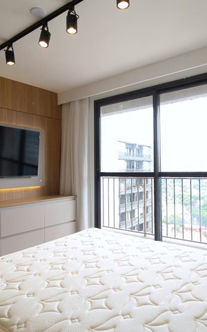 Studio à venda com 25m², 1 quarto e sem vagaSala/Quarto