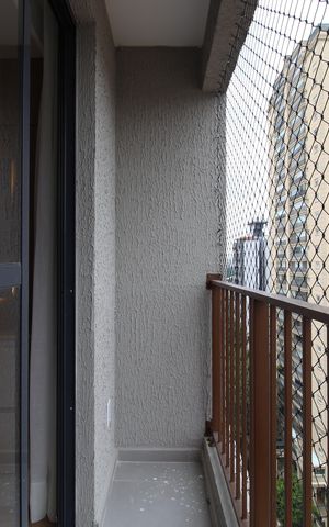 Studio à venda com 25m², 1 quarto e sem vagaVaranda