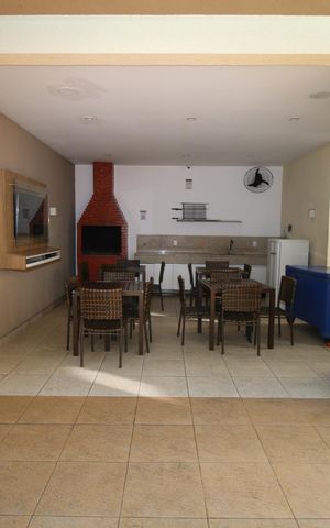 Apartamento à venda com 60m², 2 quartos e 1 vagaÁrea comum - Churrasqueira