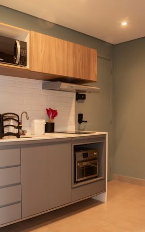 Apartamento à venda com 62m², 1 quarto e 1 vagaCozinha