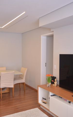 Apartamento à venda com 90m², 3 quartos e 2 vagasSala