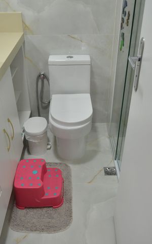 Apartamento à venda com 90m², 3 quartos e 2 vagasBanheiro Social
