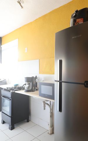 Apartamento à venda com 45m², 2 quartos e 1 vagaCozinha e Área de Serviço