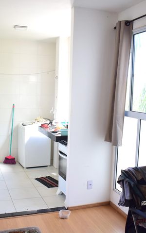 Apartamento para alugar com 50m², 2 quartos e 1 vagaSala/Cozinha