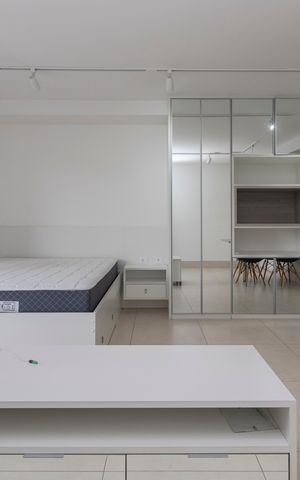 Studio para alugar com 44m², 1 quarto e 1 vagaStudio