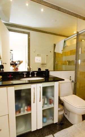 Studio à venda com 76m², 1 quarto e 1 vagaBanheiro da Suíte
