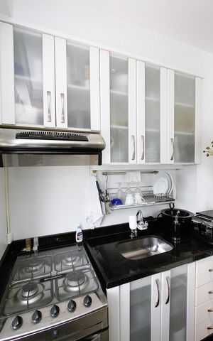 Studio à venda com 76m², 1 quarto e 1 vagaCozinha