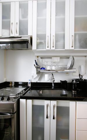 Studio à venda com 76m², 1 quarto e 1 vagaCozinha