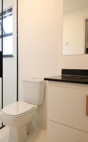 Apartamento à venda com 51m², 1 quarto e 1 vagaBanheiro Suíte