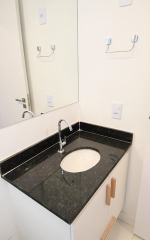 Apartamento à venda com 51m², 1 quarto e 1 vagaBanheiro Suíte