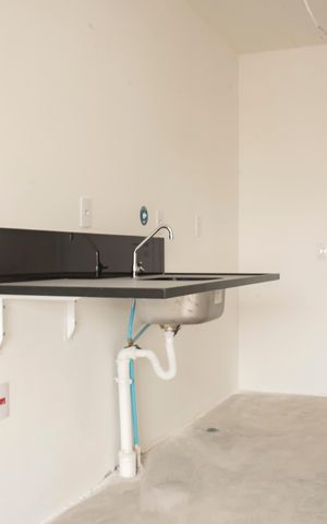 Studio à venda com 26m², 1 quarto e sem vagaCozinha