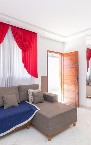 Casa de condomínio à venda com 83m², 2 quartos e 1 vagaSala