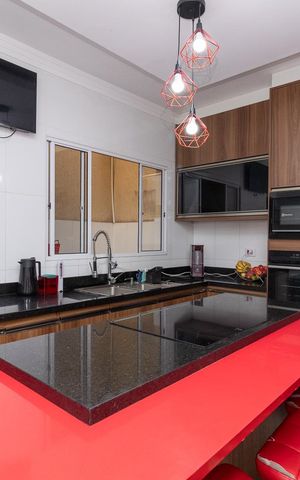 Casa de condomínio à venda com 83m², 2 quartos e 1 vagaCozinha