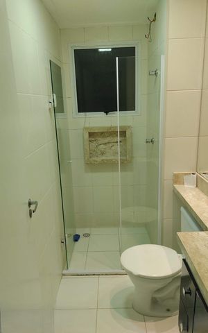 Apartamento à venda com 49m², 2 quartos e 1 vaga Apartamento à venda com 49m², 2 quartos e 1 vagaBanheiro
