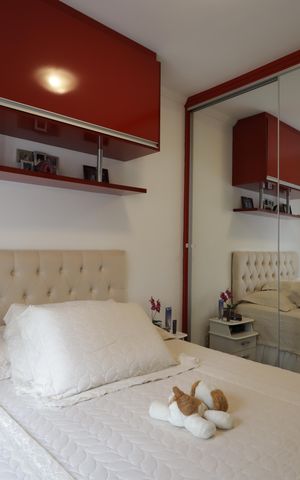 Apartamento à venda com 51m², 2 quartos e 1 vagaQuarto 2
