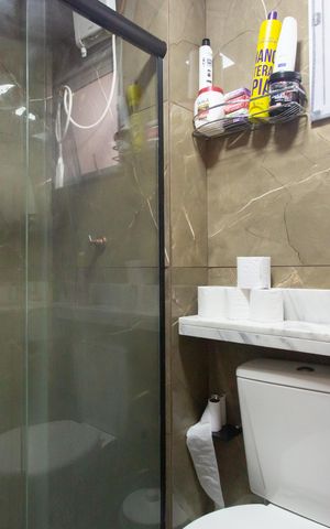 Apartamento para alugar com 52m², 1 quarto e 1 vaga Apartamento para alugar com 52m², 1 quarto e 1 vagaBanheiro